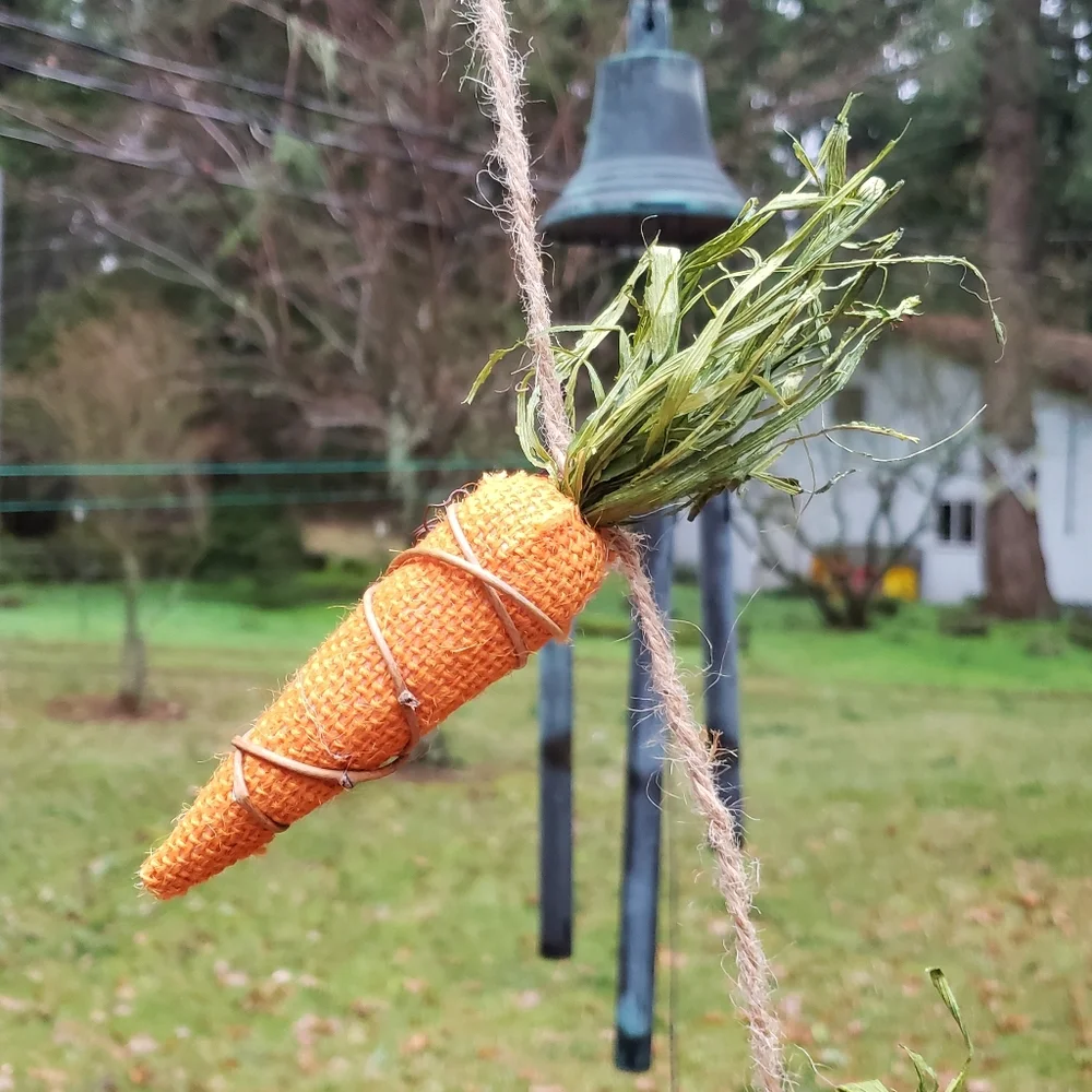 Source Unknown carrot garland